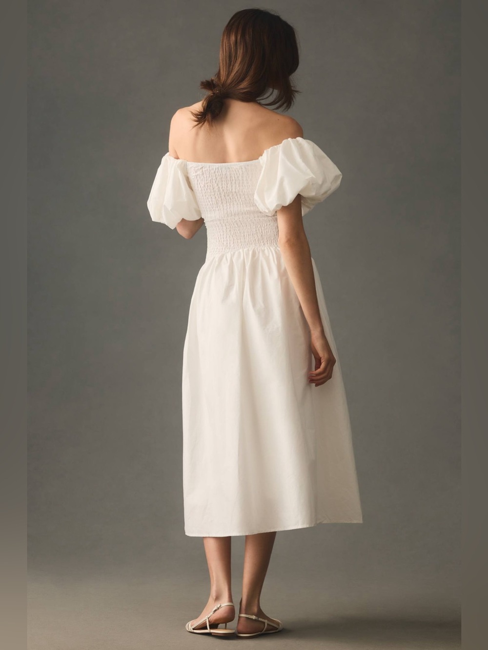 Moon River Off-The-Shoulder Cutout Maxi Dress Anthropologie Size Medium - Picture 2 of 10
